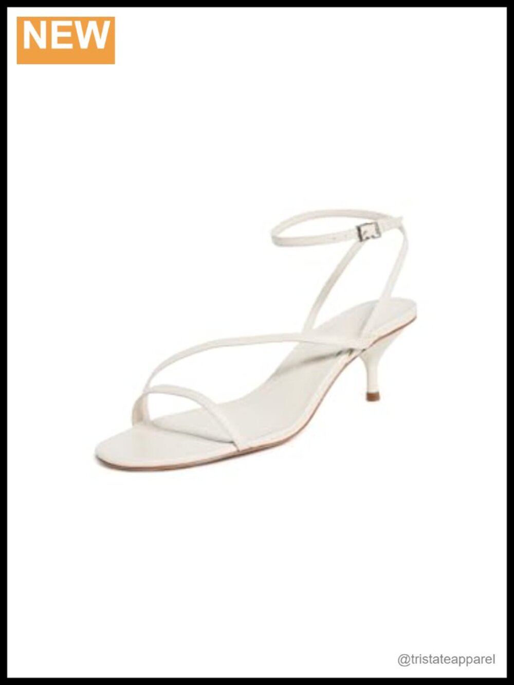 Schutz Helene Kitten Heel Sandals Leather Ankle Strap Wedding Shoes